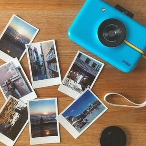 Poloroid Snap Digital Instant Camera In Turquoise